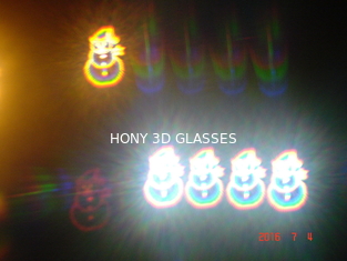 عروسی کریسمس آدم برفی 3D عینک آتش کاغذ رنگین کمان کاغذ پراکساسیون