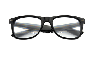 عینک های دیسپتیک پلاستیکی 3D با فلیکر لنز کلاسیکا، سیاه