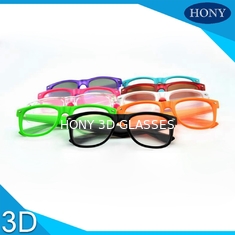 عینک های دیجیتال 3D سفارشی 3D عینک افسانه پررنگ آتش بازی رنگین کمان