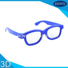 سینما یکبار مصرف 3D Glasses Kids Frame با لنزهای قطبی قطبی یکبار استفاده کنید