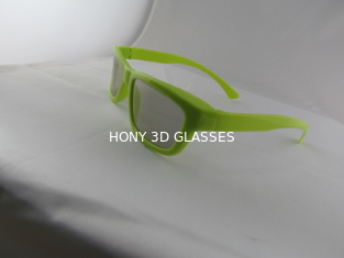 سینمای قابل حمل 3D عینک آفتابی قطبی منحنی دیجیتال قاب نرم