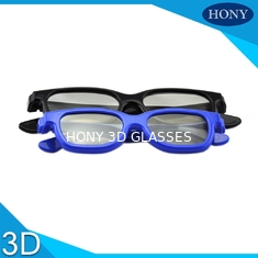 عینک 3D عدسی لنزهای قطبی پلاریزه بزرگسالان استفاده یکبار مصرف