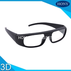 عینک تئاتر فیلم 3D عینک قابل شستشو ضد خراش ضخامت لنز پلاریزه دایره ای