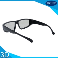 عینک 3D قطبی شده خطی بزرگسالان، عینک 3D منفعل با قاب سیاه