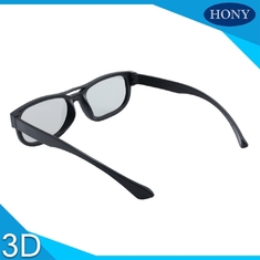 عینک 3D لیزر لیزری ABS قاب پلاستیکی برای تئاتر فیلم
