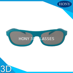 فیلم Polarizer فیلم 3D عینک های تبلیغاتی الگوی چاپ ABS قاب پلاستیکی