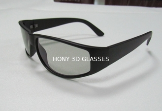 عینک دایره ای قطبی قطبی منعطف برای تلویزیون های 3D و سینمای RealD 3D