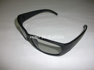Anaglyph Plastic Circular Polarized 3D Glasses برای سینما Reald