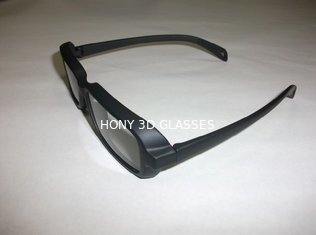 عینک های تلویزیون 3D قطبی شده 4D 5D قطبنما پلاستیکی در PC OEM