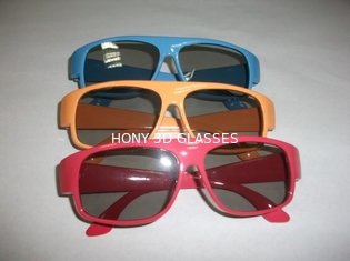 عینک 3D قطبی قطبی آبی قرمز آبی ROHS، EN71