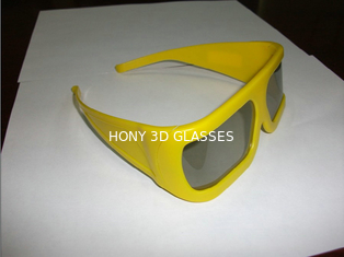 خط پدال زرد خطی قطبی 3D عینک برای موزه فناوری