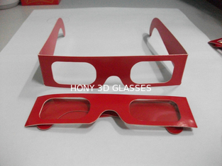 قاب کاغذ فعال شاتر 3d عینک 0.2mm PET لنز سازگار با محیط زیست
