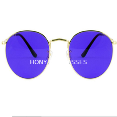 عینک های رنگی درمانی چاکرای فوکوس شده شیشه های رنگ درمانی برای افسردگی