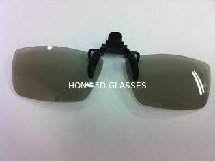 کلیپ در عینک 3D قطبی قطعه قطعه قطعه شده برای تئاتر رایگان فلیکر