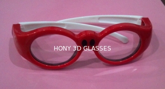 قرمز قابل شارژ فعال عددی غیر فعال 3D عینک ال سی دی برای فیلم های فعلی