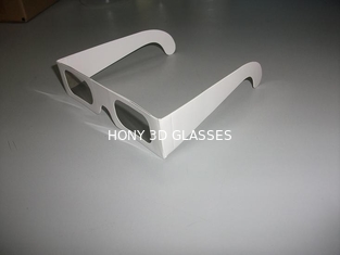 عینک 3D Chromadepth White Card برای بزرگسالان / کودکان، ضخامت لنز 0.06mm