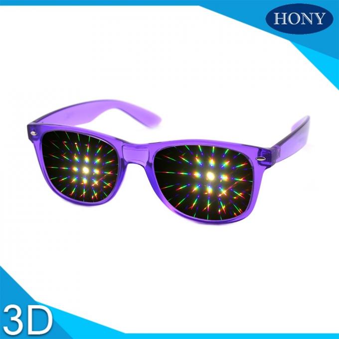 عینک پویا پلاستیکی 3D Style Prism Rave پلاستیکی پلاستیکی، عینک آتش نشانی، 13500 عینک آفتابی
