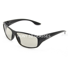 شیشه ای بزرگ سیاه و سفید 3D شیشه ای IMAX سینما فروش عینک های پلاستیکی 3D