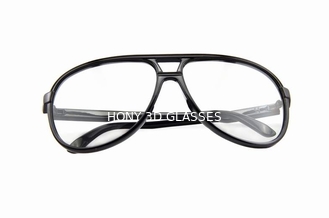 عینک های قابل شستشو 3D پلاستیکی دایره ای برای قطعه قطعه شدن برای فیلم Reald یا Masterimage