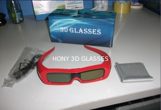 USB شارژر جهانی عینک 3D فعال شاتر 120Hz 1.5mA CE FCC