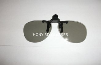 Clip 45 / 135 Degree Linear Polarized 3D Glasses For Imax Cinema Or Home Theather