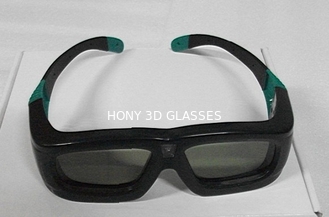 Custom Plastic DLP Link Active Shutter 3D Glasses Rechargeable OEM