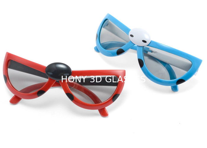 3D عینک 3D قطبی شده منفعل کودکان برای تمام تلویزیونهای منفعل 3D 3D RealD Theatres