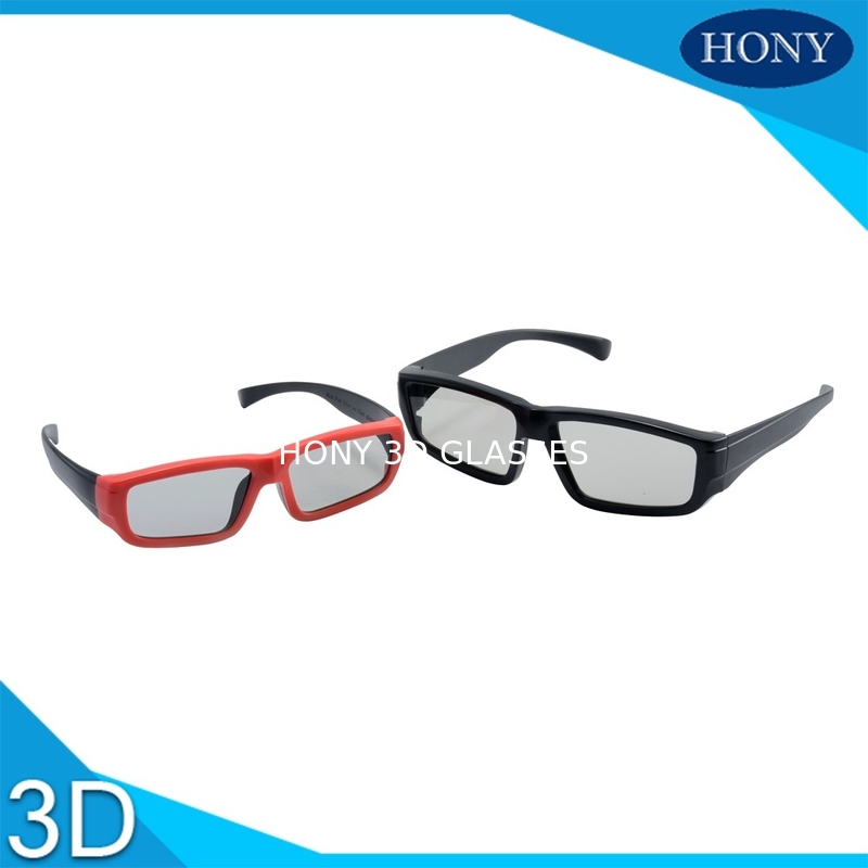 RealD Masterimage 3D عینک های مخصوص کودکان با یک بار استفاده از لنزهای قطبی پلاریزه