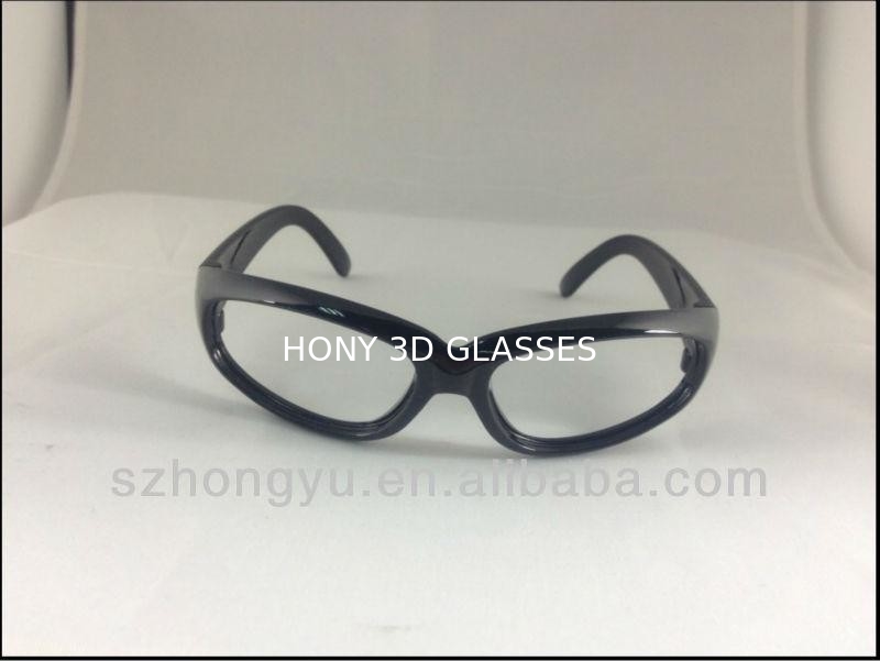 عینک های پلاریزه 3D عینک آستین Polarized Circular برای استفاده از سینما
