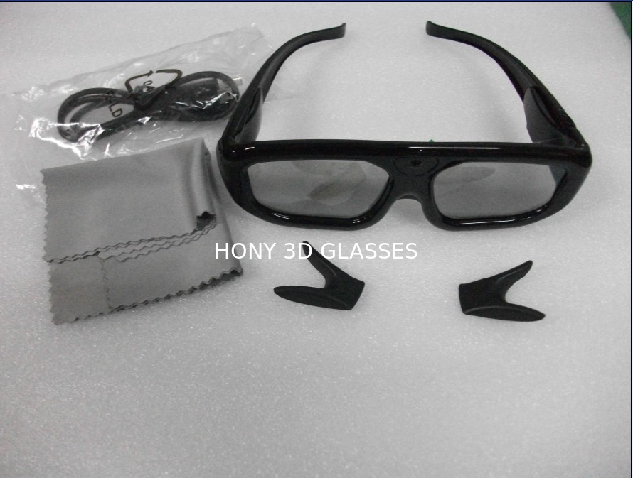 سازگاری 3D عینک 3D تلویزیون شاتر 3D برای تلویزیون سونی 3D ROHS CE EN71 FCC
