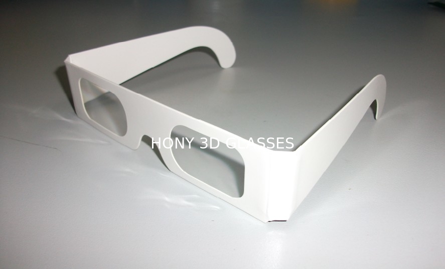 عینک یکبار مصرف سفارشی 3D برای طراحی تصویر، EN71 Rohs Approval
